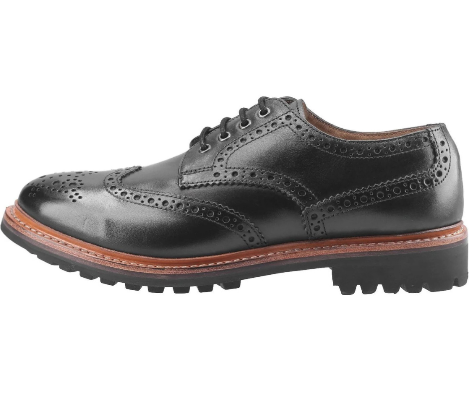 Cotswold Quenington (Commando) Brogue Shoe