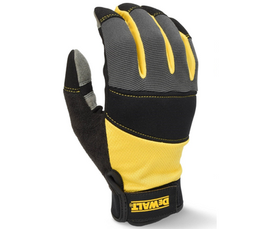 Dewalt Large Rigger Framers Breathable Work Leather Glove