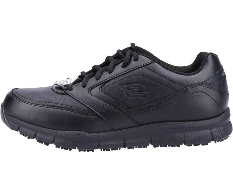 Skechers Workwear Nampa Wyola Occupational Black Trainer Shoe