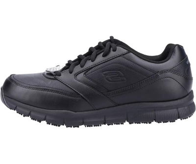 Skechers Workwear Nampa Wyola Occupational Black Trainer Shoe