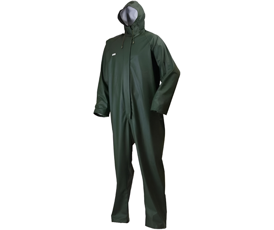 Lyngsoe Coverall Disposable Full Body Protective Suits with Full Zipper Closure