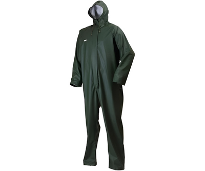 Lyngsoe Coverall Disposable Full Body Protective Suits with Full Zipper Closure