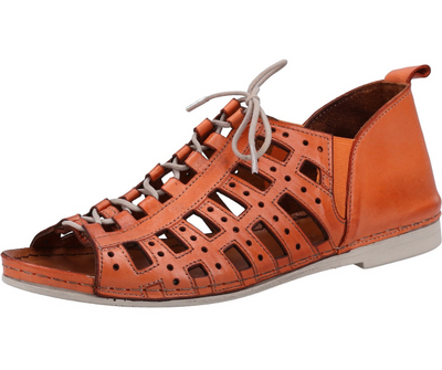 Riva Newport Women Leather Lace Up Casual Shoe