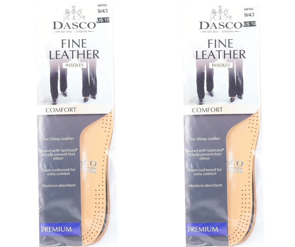 Dasco Men's Full Leather Shoe Insole