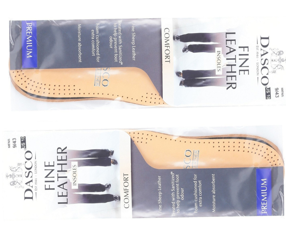 Dasco Men's Full Leather Shoe Insole