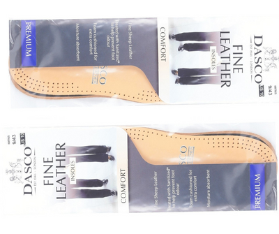 Dasco Men's Full Leather Shoe Insole