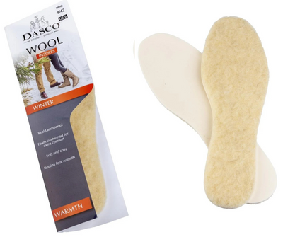 Dasco Men's Lambs  Wool Insoles