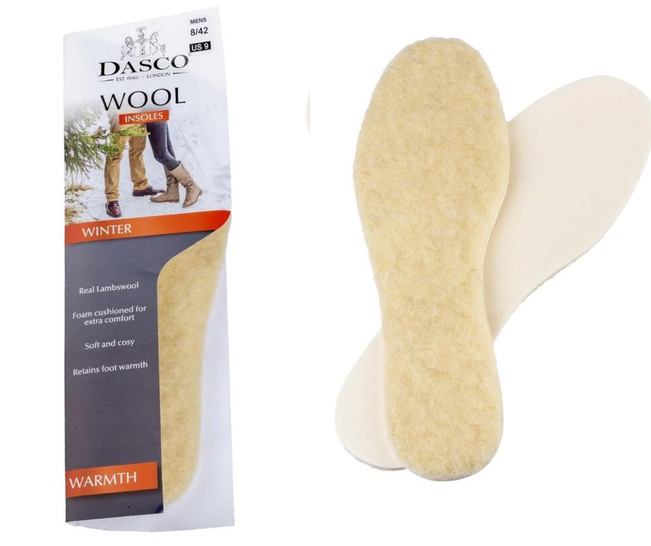 Dasco Men's Lambs  Wool Insoles