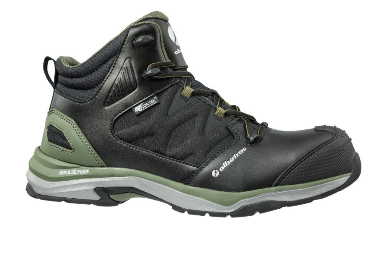 Albatros Ultratrail Ctx Mid Safety Men's Black/Green Shoe