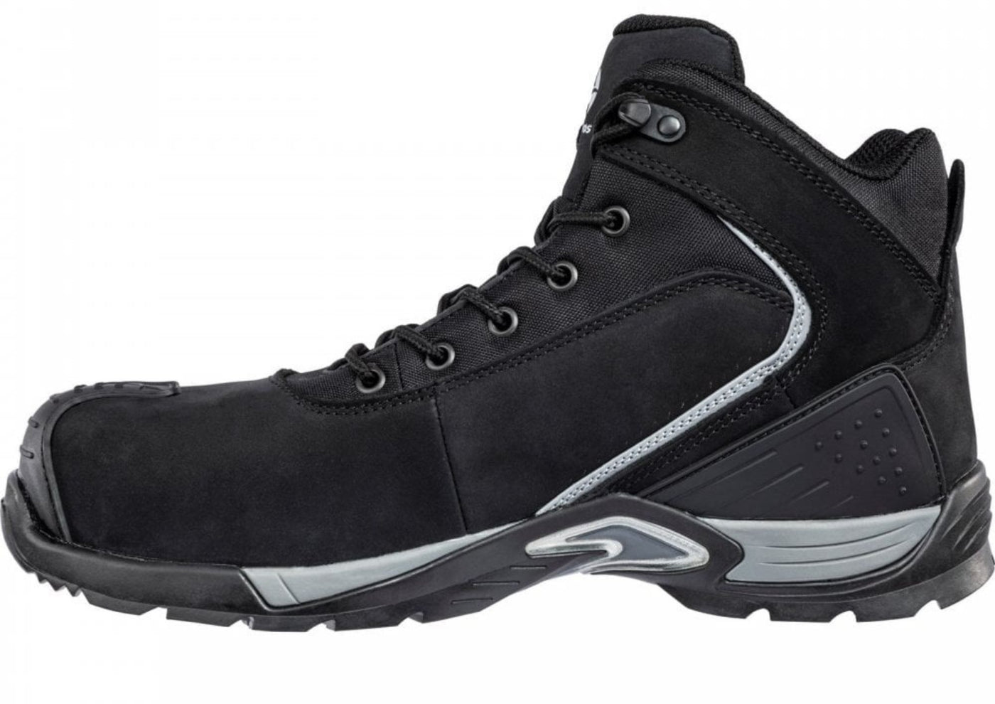 Albatros Runner Xts Mid Men's Safety Black Work Shoes