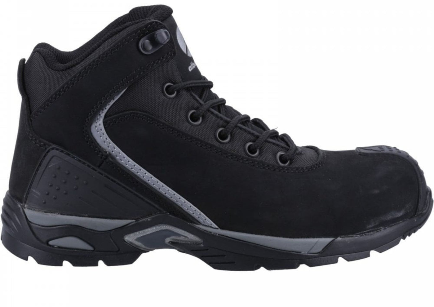 Albatros Runner Xts Mid Men's Safety Black Work Shoes