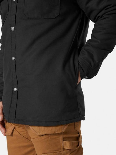 Dickies Duck Shirt Hooded With Quilted Lining Cargo Jacket