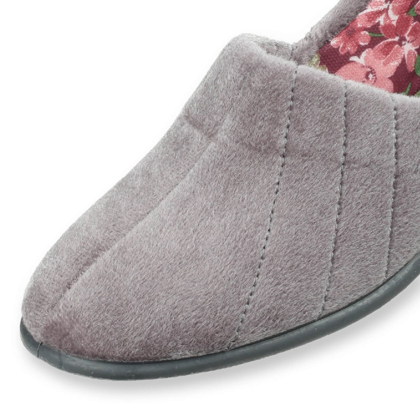 Gbs Gray Elegance Audrey Ladies Slippers