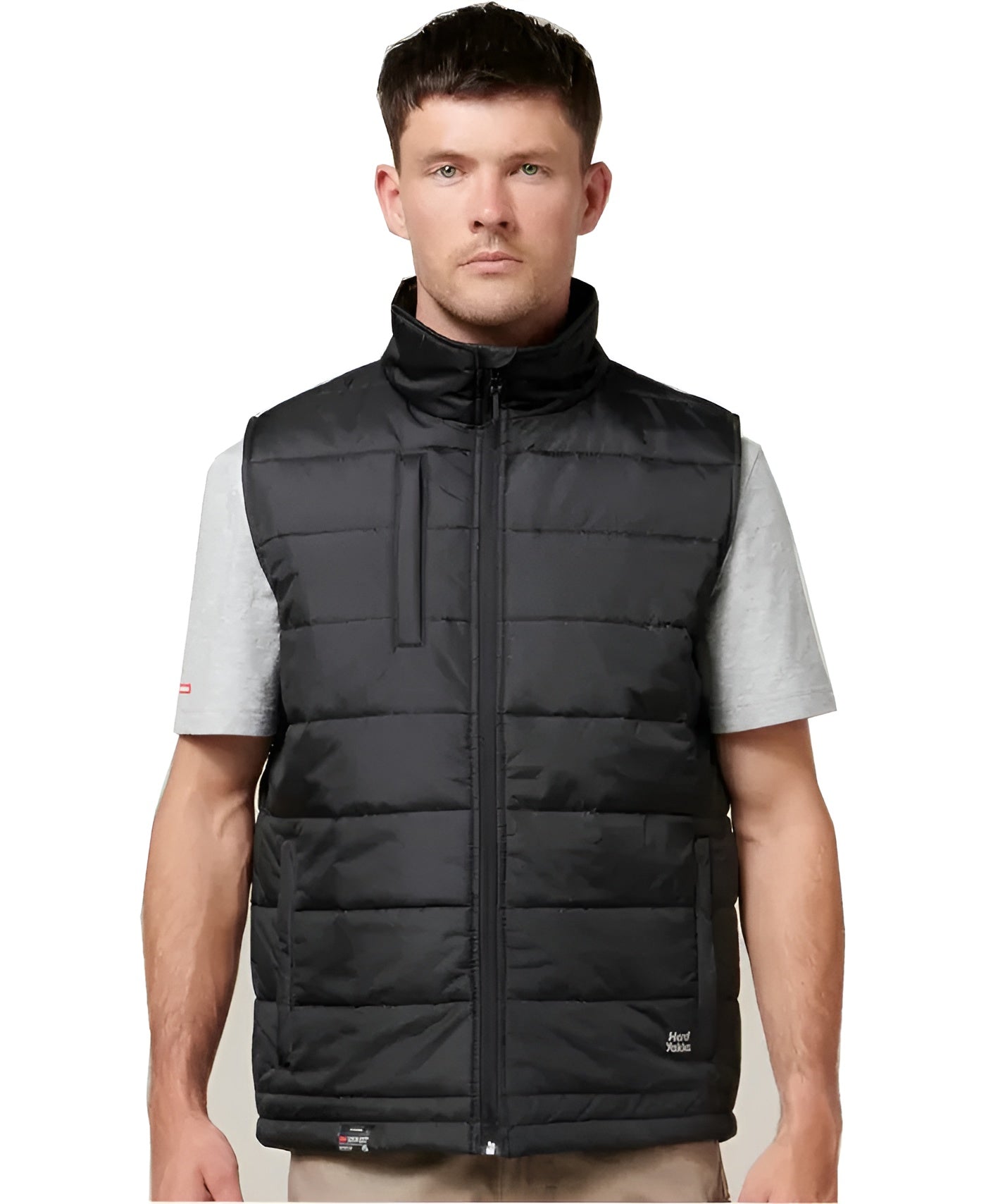 Hard Yakka Puffa Hurley Boys Small Puffer Hoodie Jacket