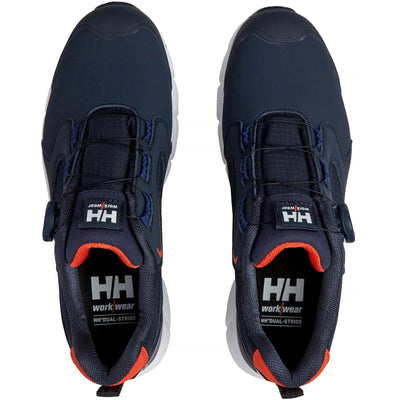 Helly Hansen  Kensington Workwear MXR Low Boa Navy/Orange Safety Shoe