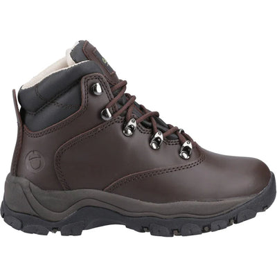 Cotswold Mens Winstone Waterproof Leather Walking Boots Brown Leather