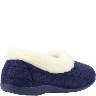 Fleet & Foster Sarina Plush Memory Foam Slippers