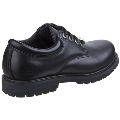 Skechers Workwear Cottonwood Elks Black Shoe