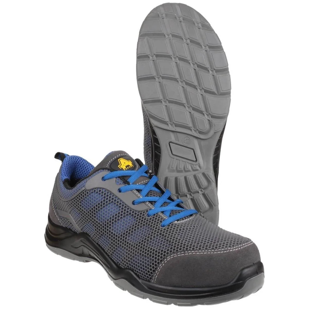 Amblers Safety Wyre Seamless Grey Safety Trainer