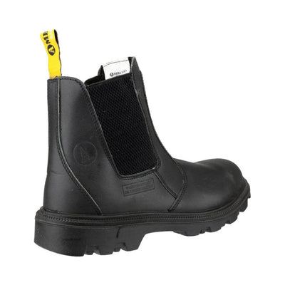 Amblers Safety Extra Fit Black Steel Toe Lightweight Working Boots