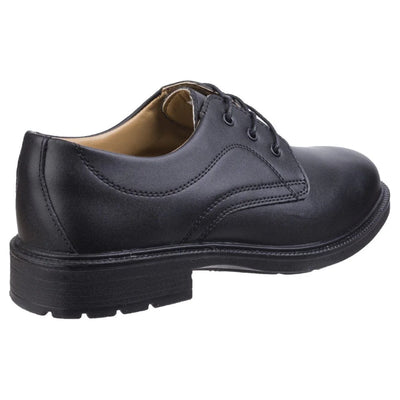 Amblers Safety S1p Src Formal Leather Safety Black Shoe