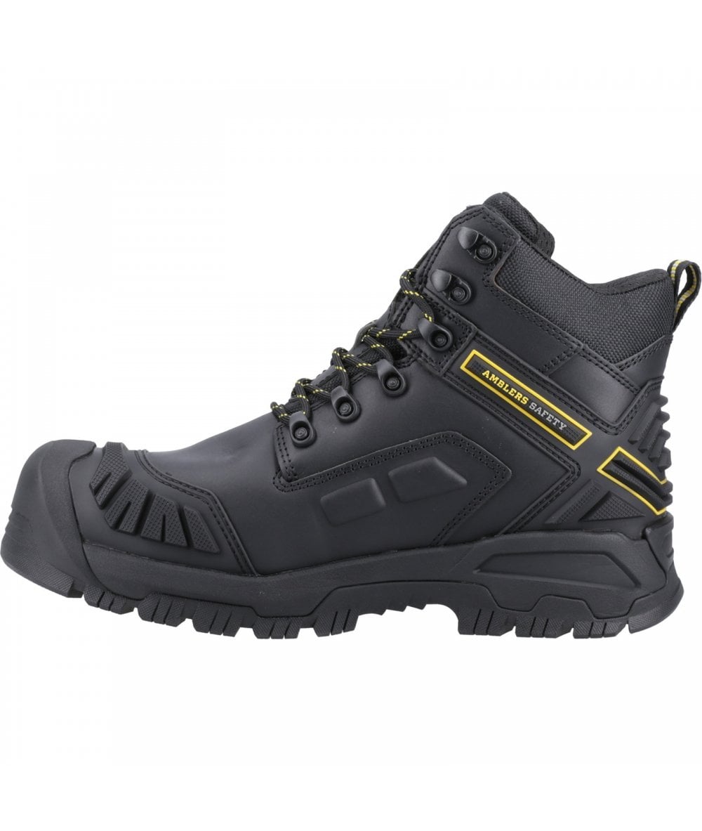 Amblers Safety Flare S7S Black HRO SR Safety Boot