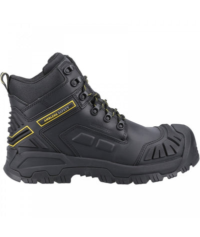 Amblers Safety Flare S7S Black HRO SR Safety Boot