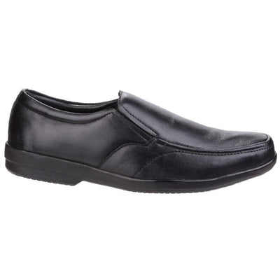 Fleet & Foster Alan Klepe Syntethic Leather Man Stylish Black Formal Shoes