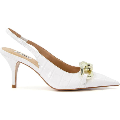 Dune Canary Slingback Court Shoes