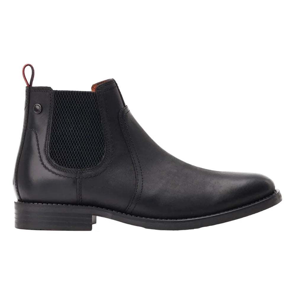 Base London Bateman Pull Up Chelsea Boot