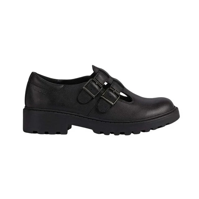 Geox Black Junior Casey Girl D Ankle Shoes