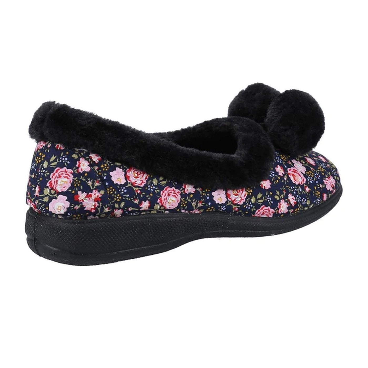 Skechers Ladies Goldfinch Multi Floral Design Lined Slippers