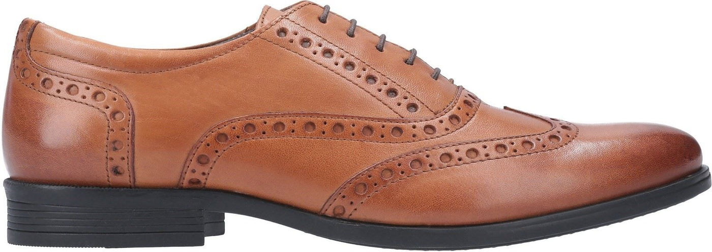 Hush Puppies Oaken Brogue Rite Senior Leather School Shoes