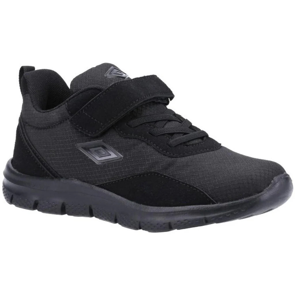 UMBRO Tenby Junior Black Trainer