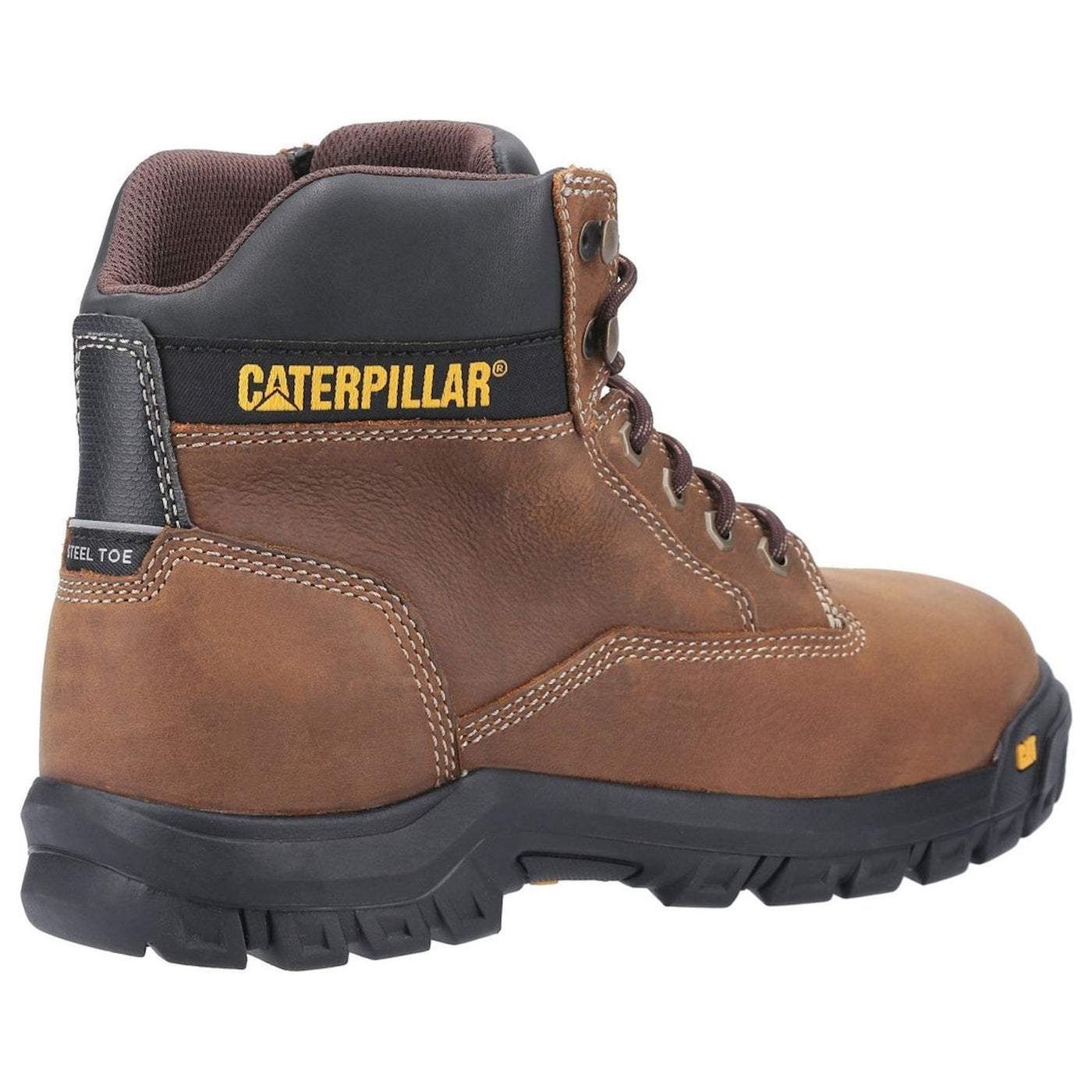 Caterpillar Men's Median Brown Water Resistant Boot