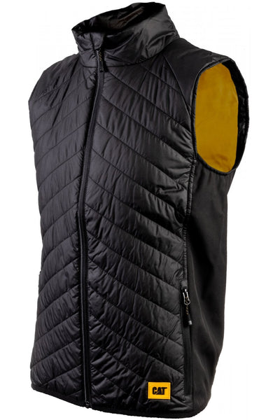 Caterpillar Trades Hybrid Bodywarmer Kinz Unisex Adult Black Heated Vest