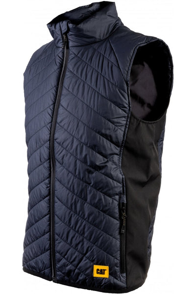 Caterpillar Trades Hybrid Bodywarmer Kinz Unisex Adult Black Heated Vest