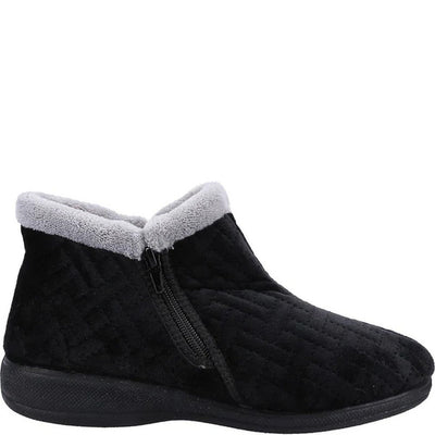 Fleet & Foster Perendale Side Zip Booties Slippers