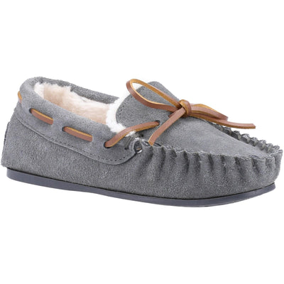 Hush Puppies Addison Ugg Handmade British Ladies Sheepskin Slipper