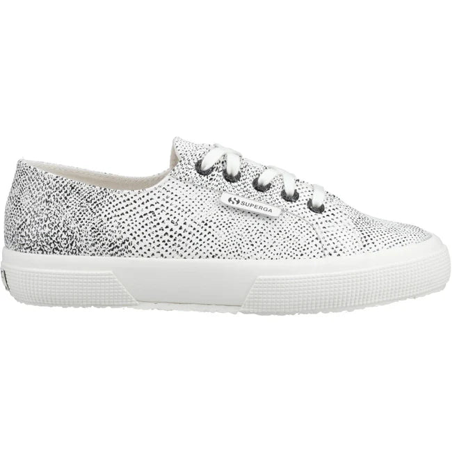 Superga Women Micro Faux Snake Trainer