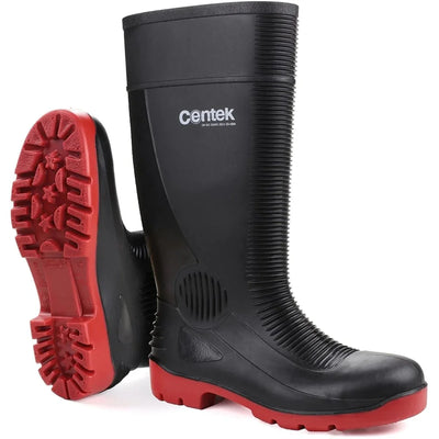 Centek Heavy-Duty Dunlop Acifort Wellington Work Boots