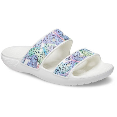 Crocs Classic Multi-Color Butterfly Sandal