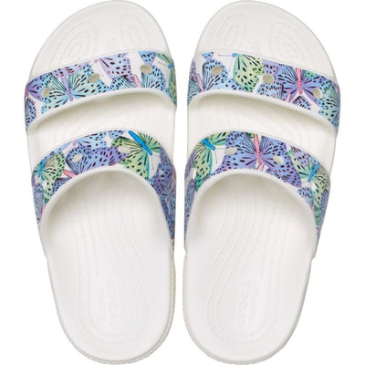 Crocs Classic Multi-Color Butterfly Sandal