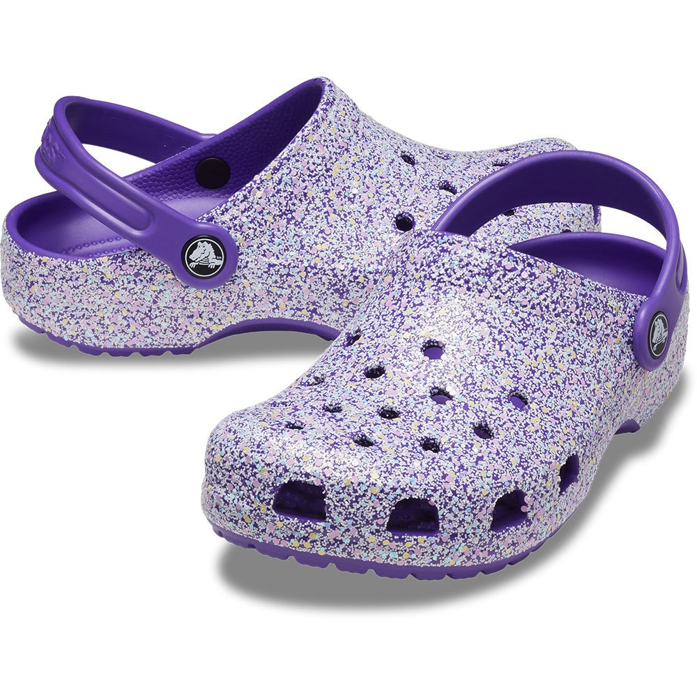 Crocs Classic Glitter Pink for Kids Clog