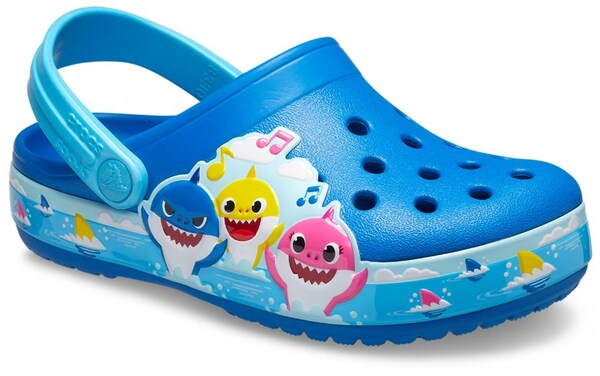 Crocs Baby Shark Band Clog Blue Slipper