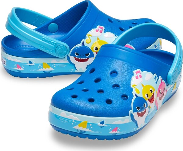 Crocs Baby Shark Band Clog Blue Slipper