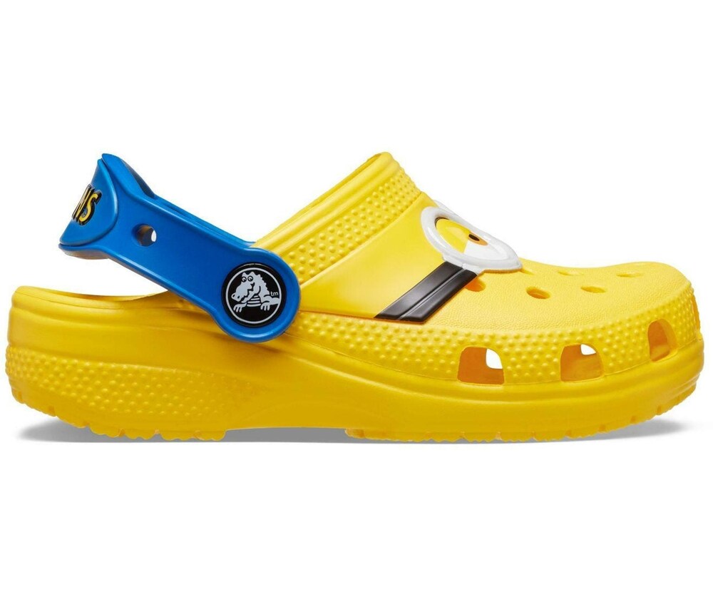 Crocs Kids' Classic Minions Clog Yellow Slipper