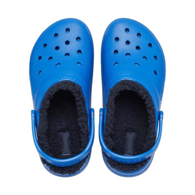 Crocs Kids' Classic Mns Casual Lined Clog Navy Slippers