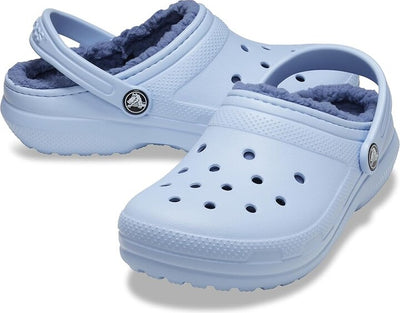 Crocs Kids' Classic Mns Casual Lined Clog Navy Slippers