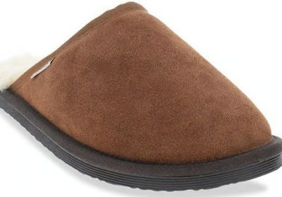 Lambretta Mule Steve Madden Men’s Suede Faux Shearling Rubber Sole Slippers